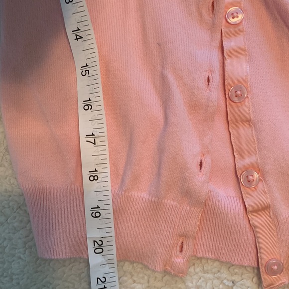 Route 66 New Pink Button up Sweater - Picture 5 of 6